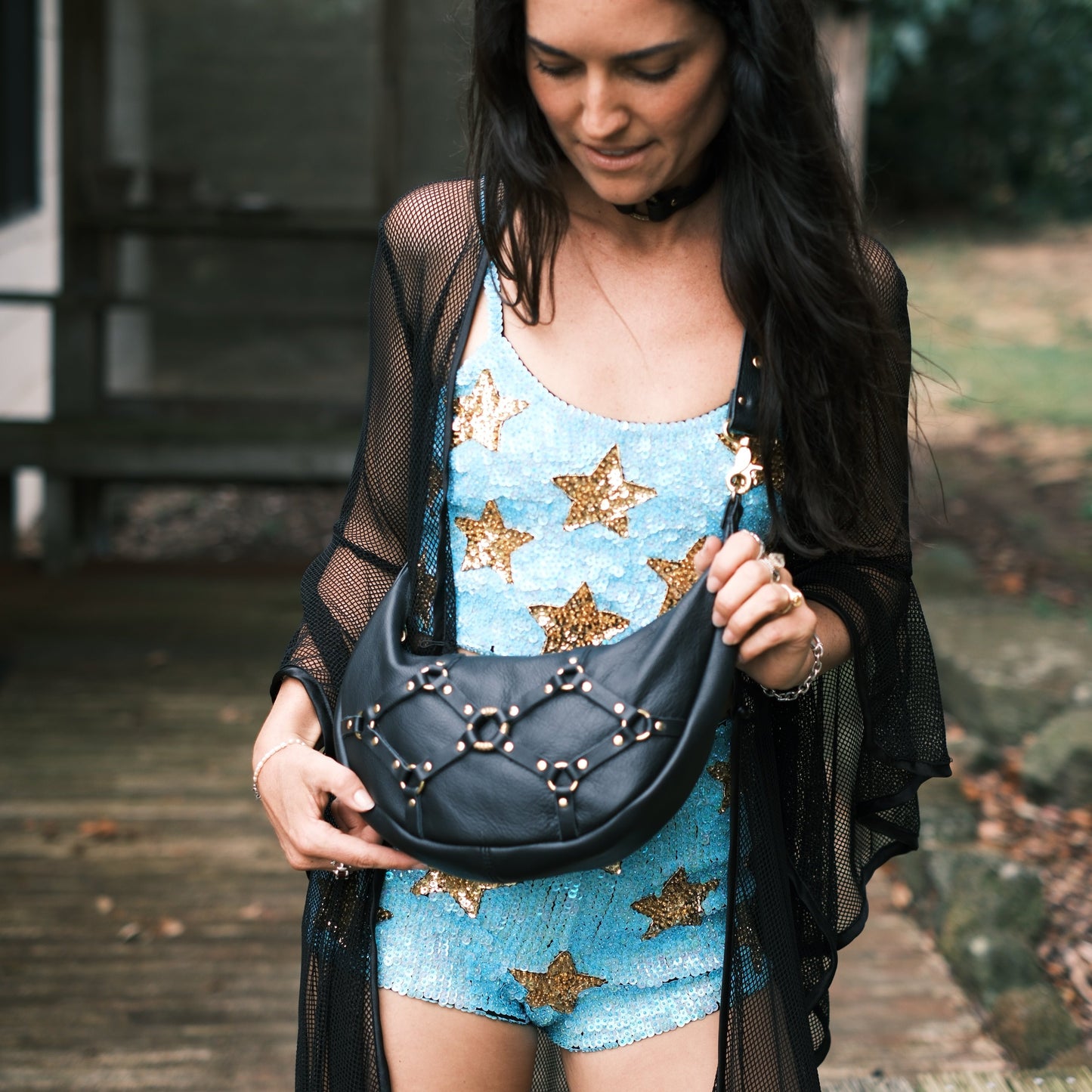 Pre Order VIPER Cross Body Bag ~ Gold