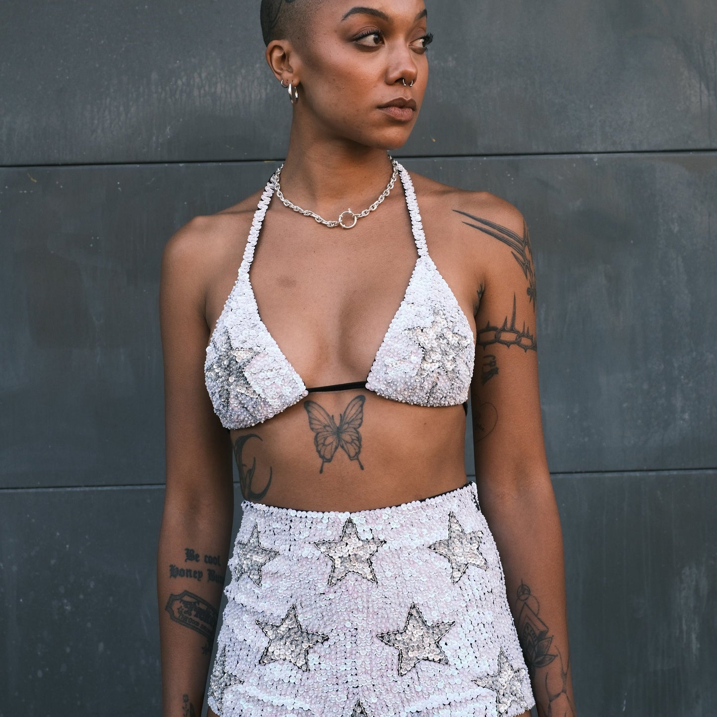 Cosmic Cowgirl Triangle Crop