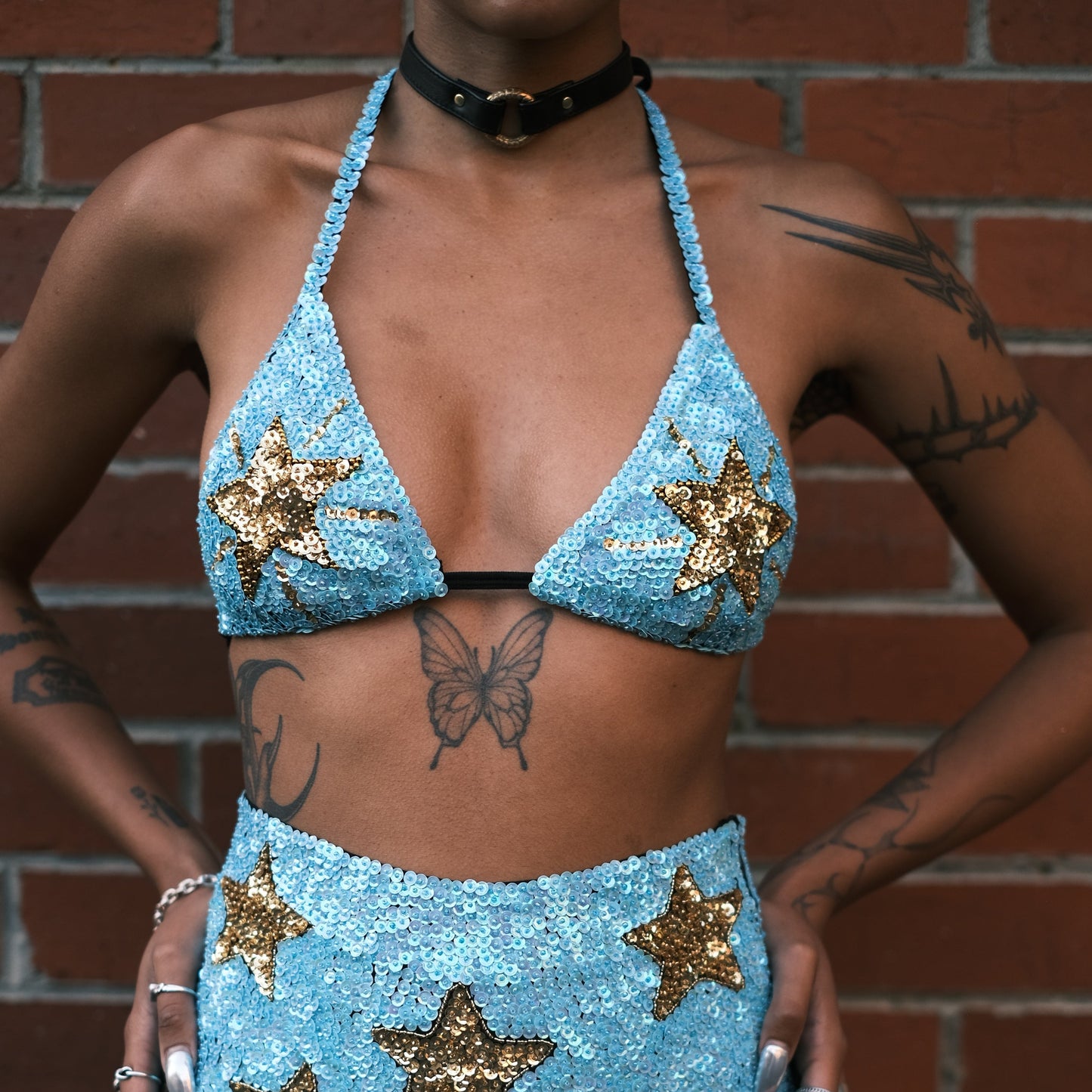 Cosmic Cocktail Triangle Crop