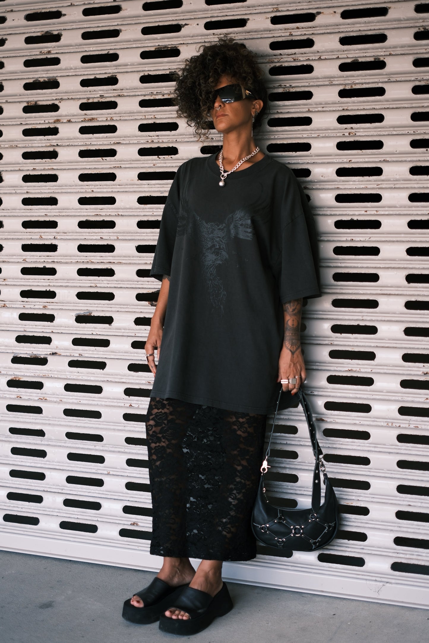 EVOLVE Lace Dress - Black