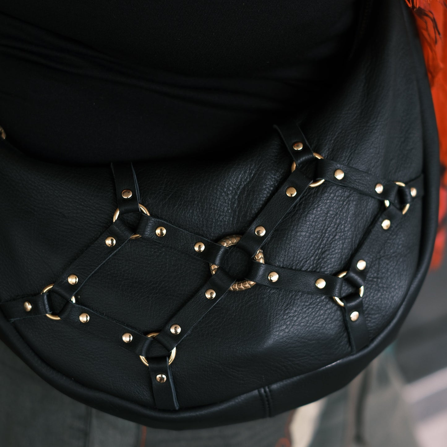 Pre Order VIPER Cross Body Bag ~ Gold
