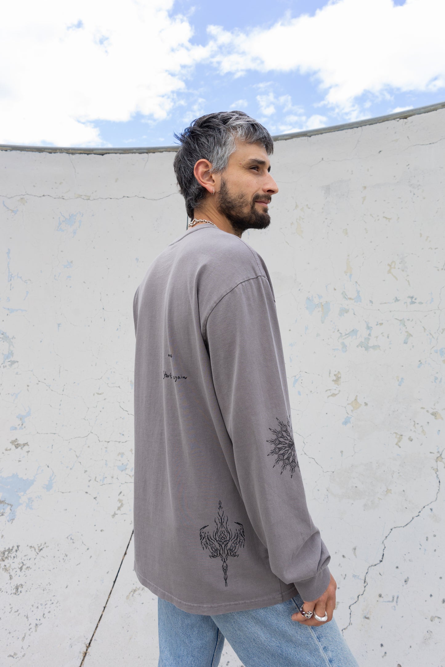 PRE ORDER Phoenix LS Tee - Faded Grey