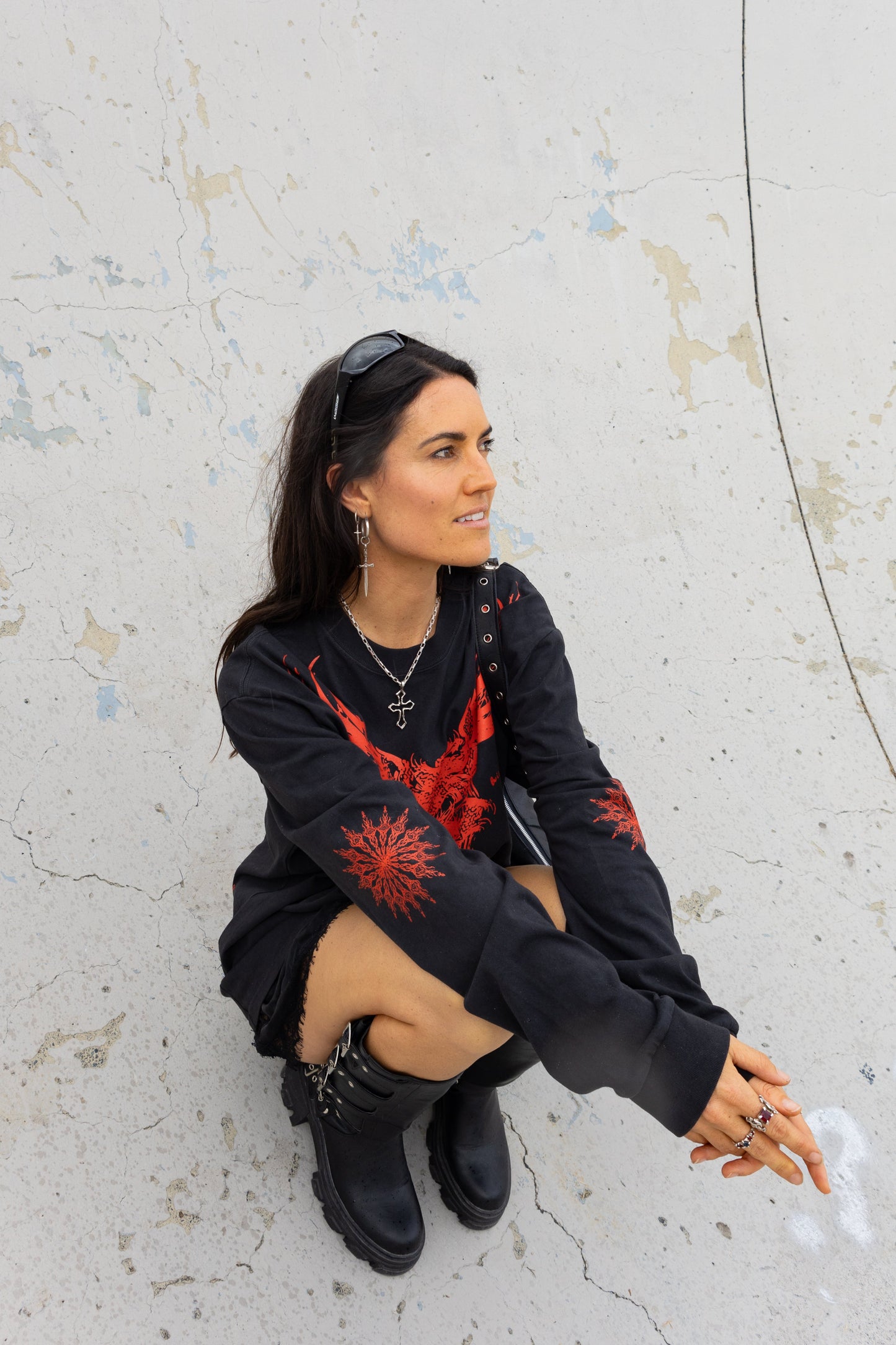 PRE ORDER Phoenix LS Tee - Red