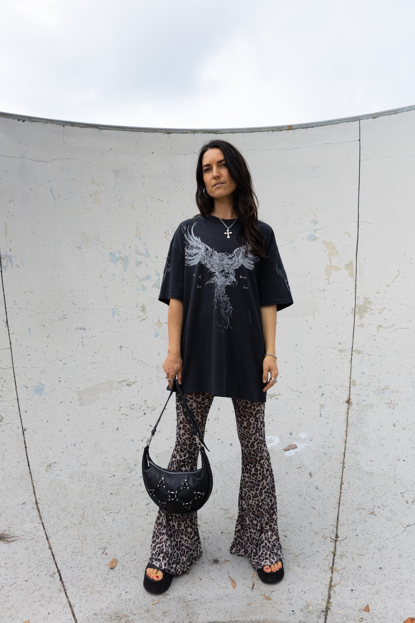 Phoenix Tee - Chrome