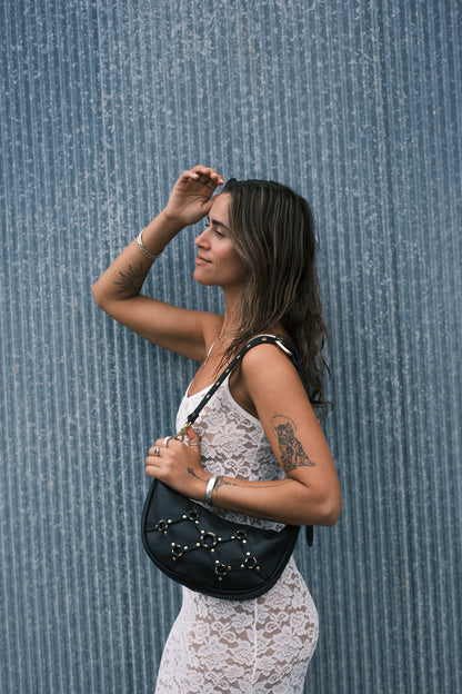 VIPER Cross Body Bag ~ Gold