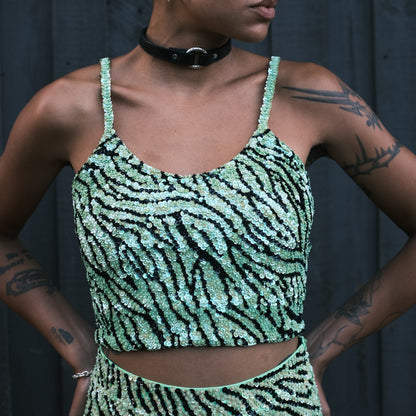 CLEARANCE STOCK - Radioactive Zebra Crop