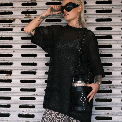 Eco Bottle Holster ~ Silver