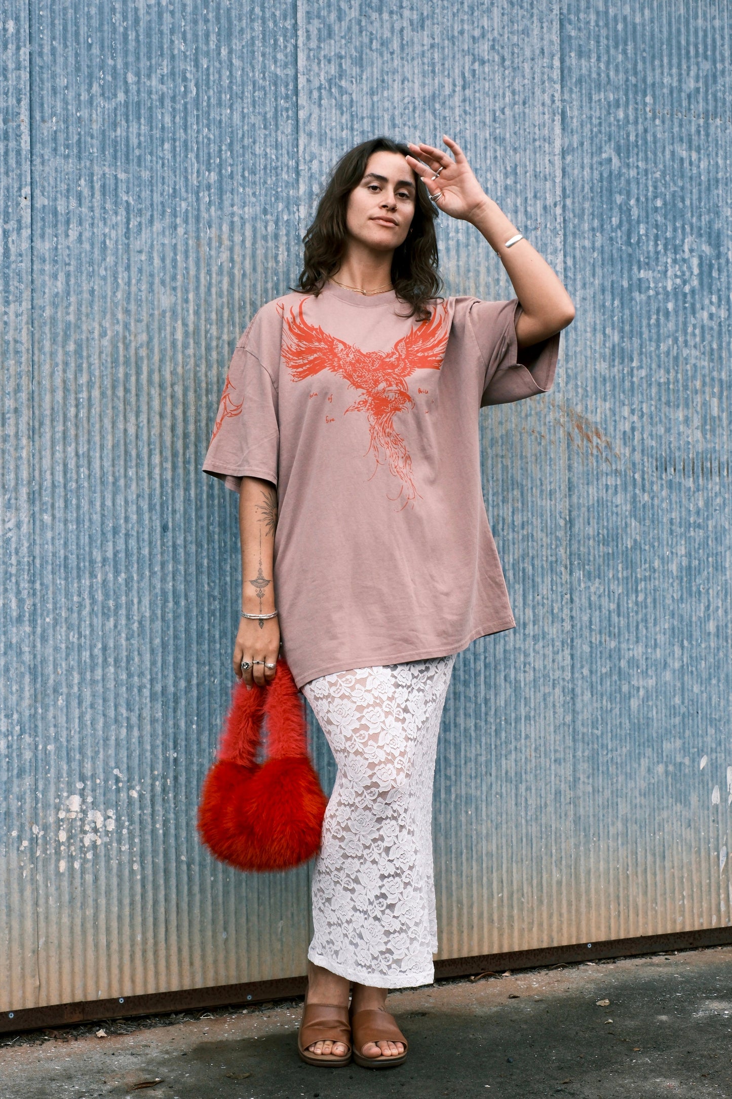 EVOLVE Lace Dress - White
