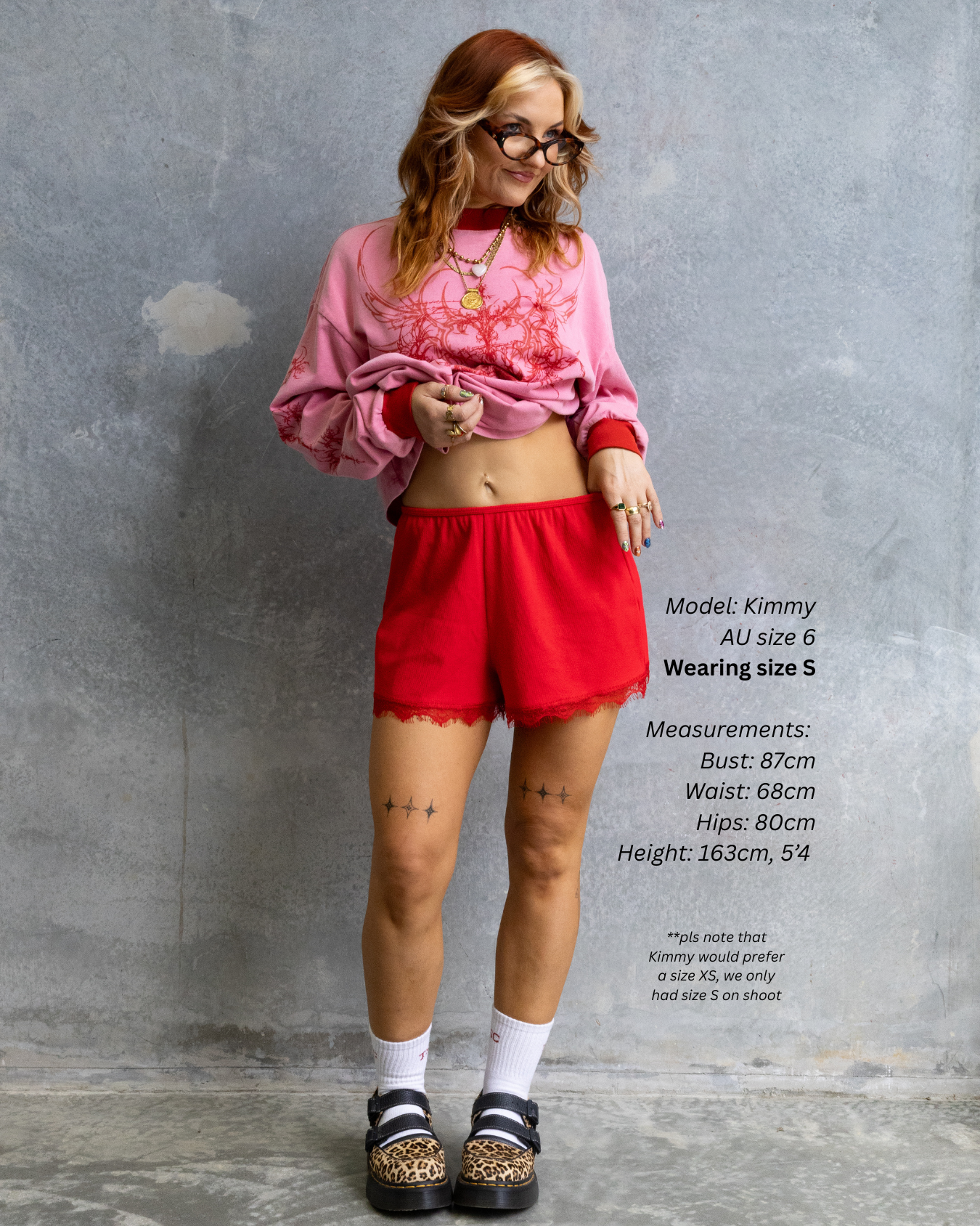 DEVOUR Shorties - Red (pre order)