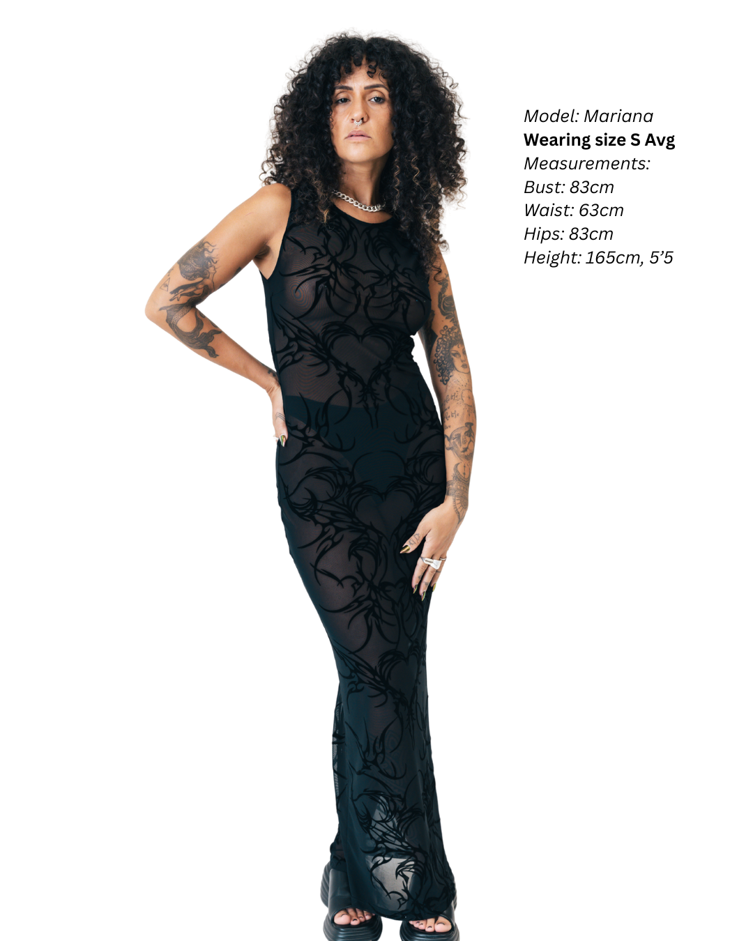 IGNITE Maxi Dress - Sheer