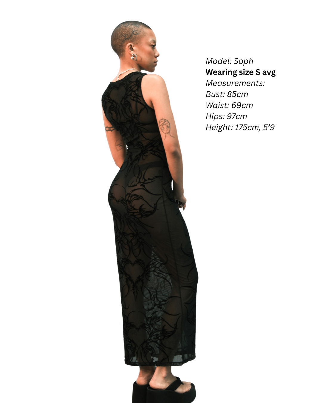 IGNITE Maxi Dress - Sheer