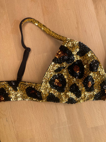 SAMPLE XS Leopard Lovers Bra Crop