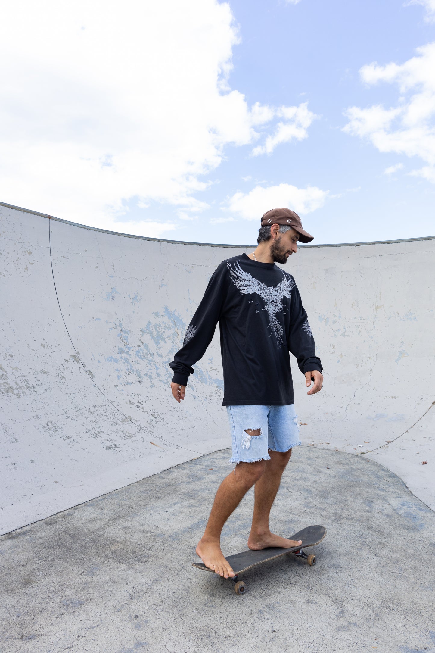 PRE ORDER Phoenix LS Tee - Chrome