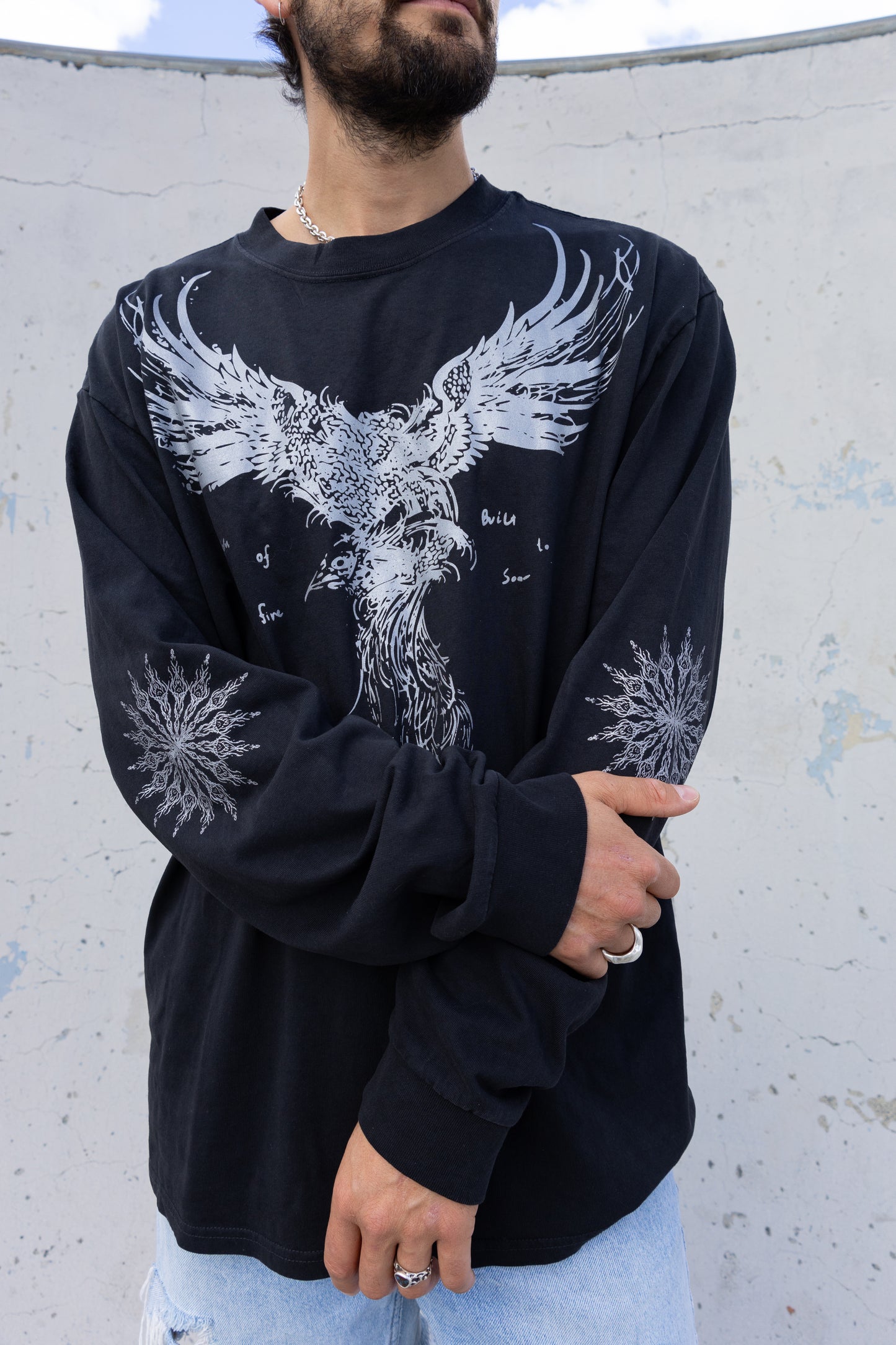 PRE ORDER Phoenix LS Tee - Chrome