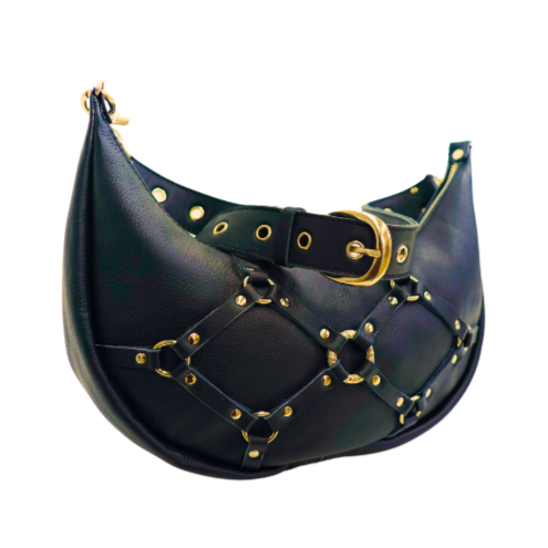 VIPER Cross Body Bag ~ Gold