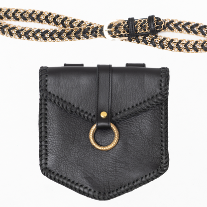 Sleek and sexy belt bag, the perfect festival bum bag for full days and nights of dancing while feeling free.