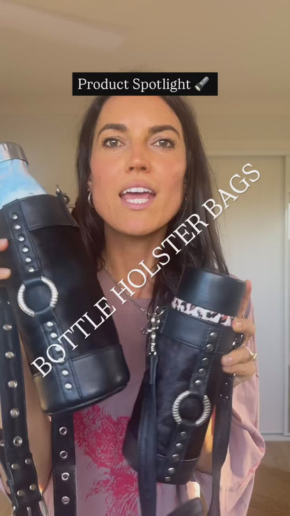 Eco Bottle Holster ~ Silver