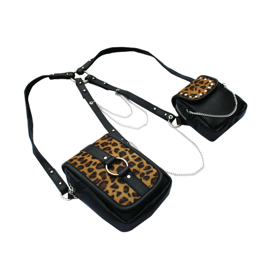 Leopard Print Holster Bag Ziji The Label