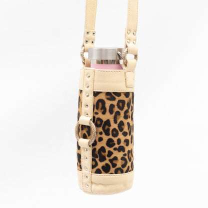 CLEARANCE STOCK - Eco Bottle Holster ~ Cream Leopard